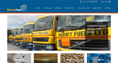 Desktop Screenshot of banwyfuels.co.uk